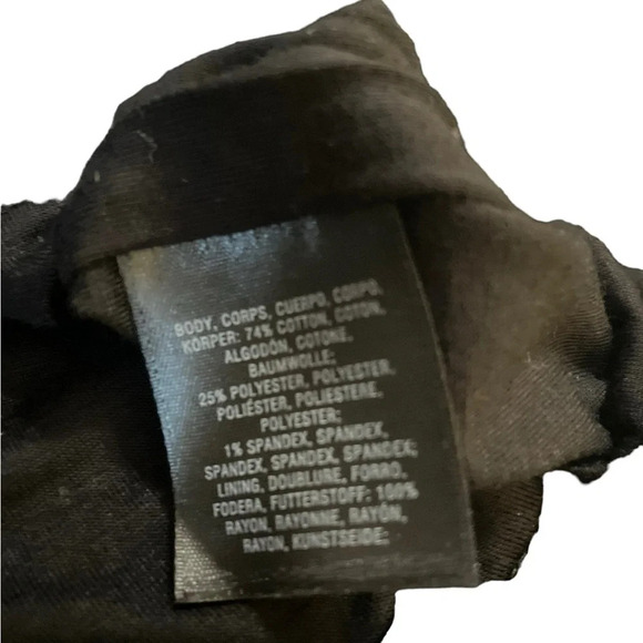 Anthropologie Maeve Effemy Black & White Jacquard Shift Dress Size:M - Picture 12 of 12